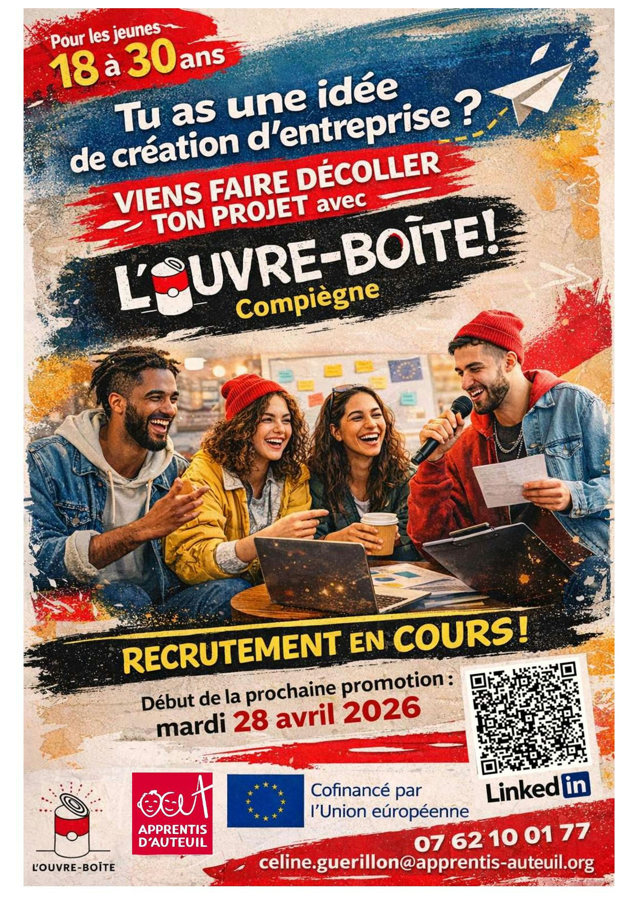 L'ouvre Boîte : VIENS FAIRE DÉCOLLER TON PROJET
 - Cover Image