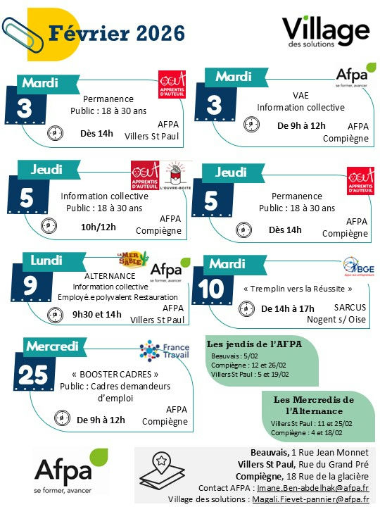Actualité Village FEVRIER
 - Cover Image