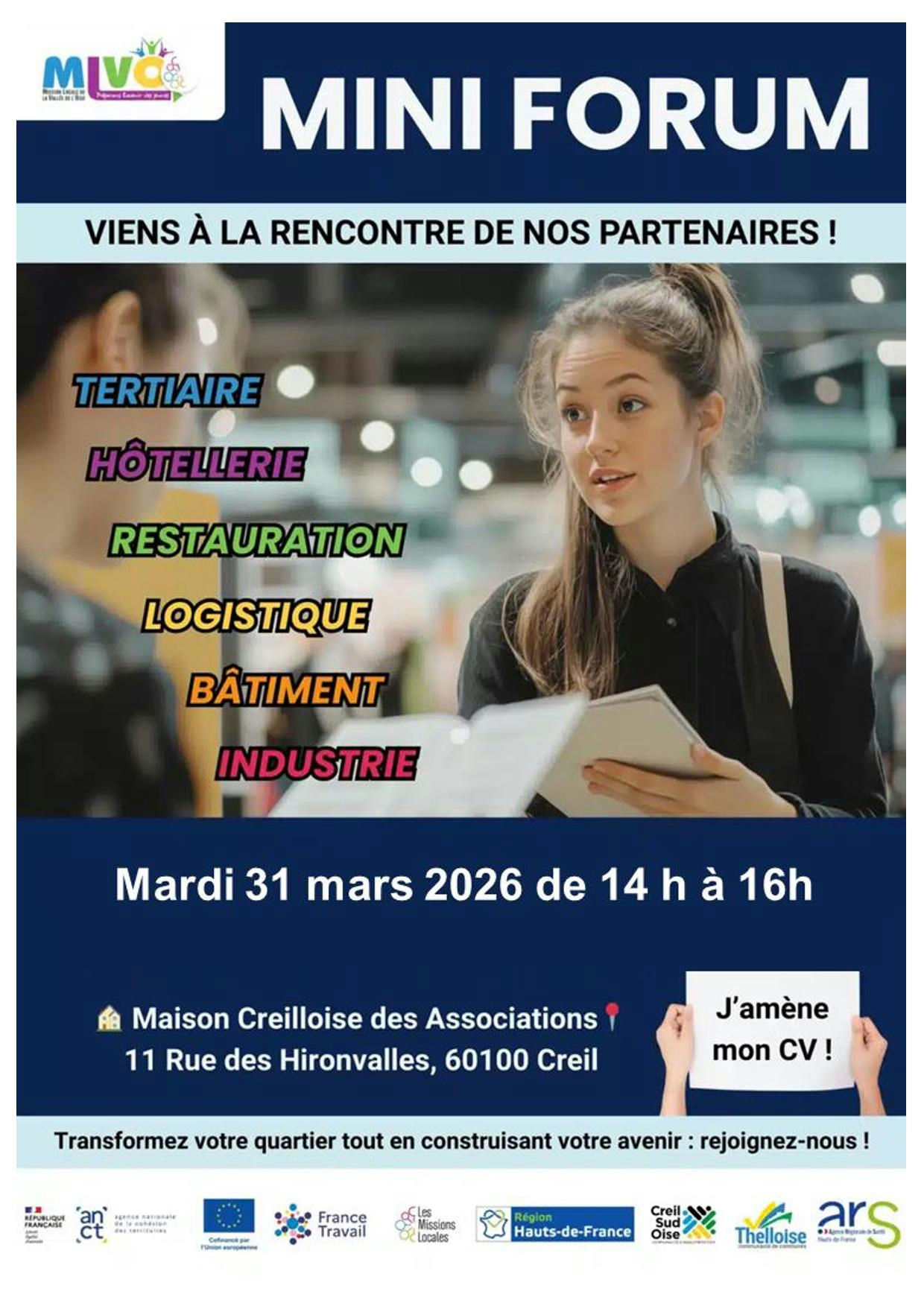 Mission locale MLVO : Mini Forum
 - Cover Image